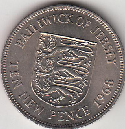 Beschrijving: 10 Pence  